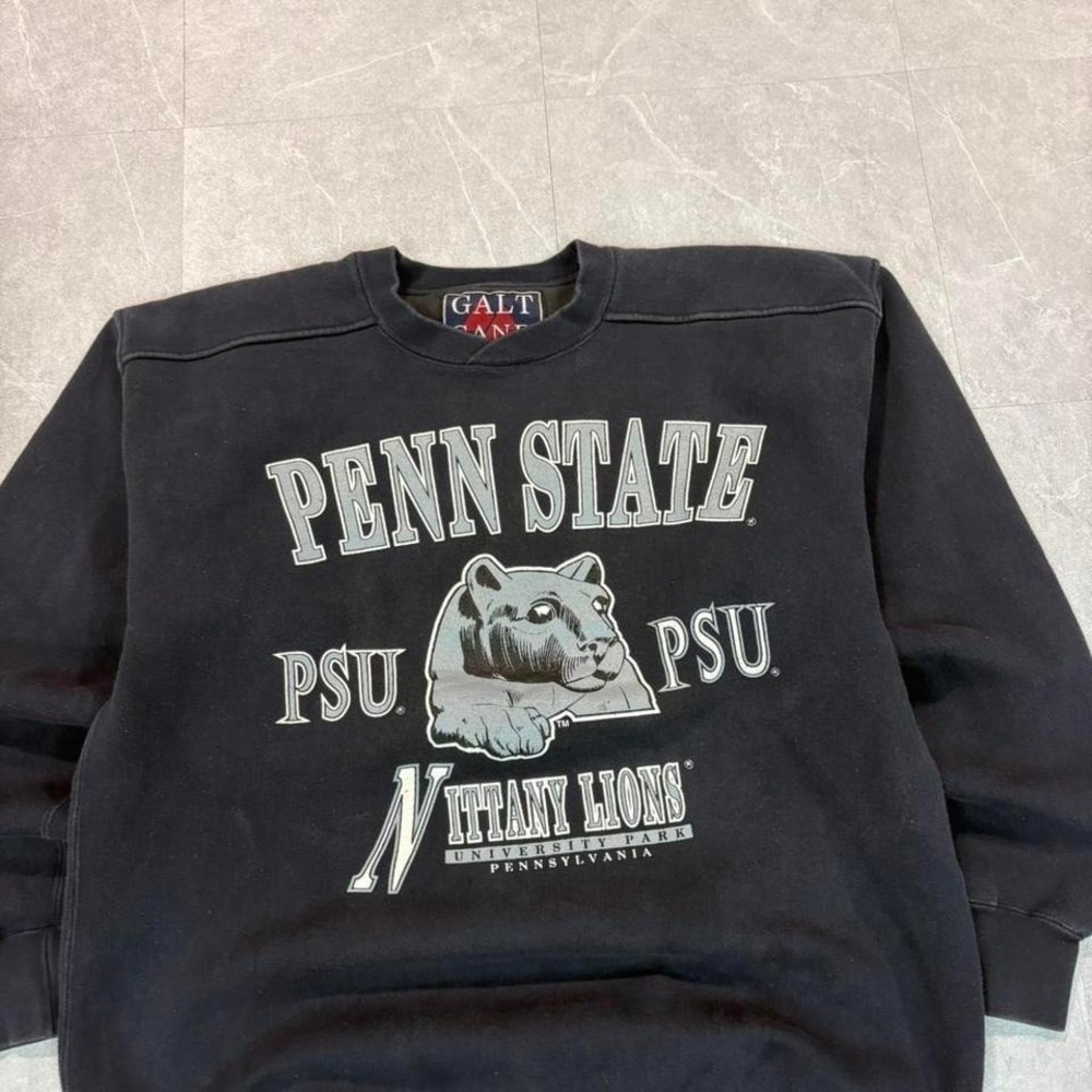 1990's Penn‎ State Nittany Lions black crewneck - Picture 2 of 5